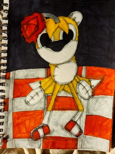Tails Doll Creepypasta Redraw in Unique Style