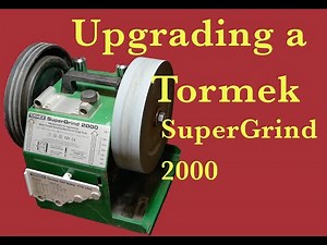 Upgrading the Tormek EasyGrind 2000