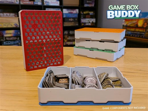 Large Token Buddy: Board Game Component Storage With Lid (game Box Buddy) - Etsy