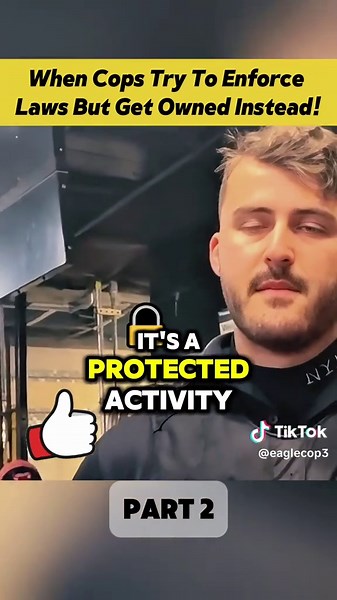 When Cops Try To Enforce Laws But Get Owned Inste #copsoftiktok #copsontiktok #police #policeofficer #policeoftiktok #bodycam #TikTok #foryou #ego #law #lawsuit #viral #trending