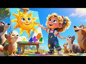 🌈 Colors of the World | Fun English Poem for Kids | Learn Colors & Diversity 🎨