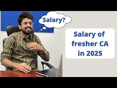 Salary of a fresher Chartered accountant in India| Income of CA | Earning of Chartered accountant