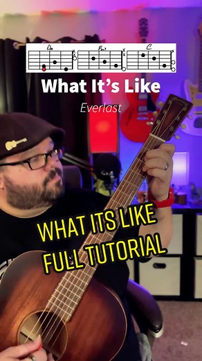 Everlast 'What It's Like' Guitar Tutorial