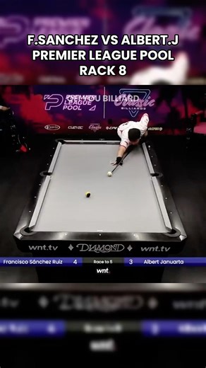 R8 F.Sanchez VS Albert.J #premierleaguepool #wnt #billiards #9ball #nineball #probilliards #europe
