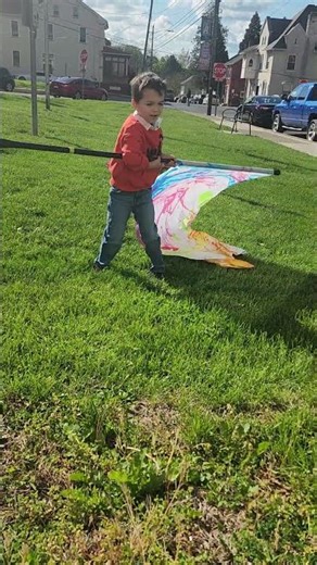 Sunday, May 3, 2026 Peg + Cat theme song flag routine