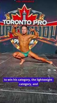 First Bodybuilder with Down Syndrome Competes at Toronto Pro Qualifier
