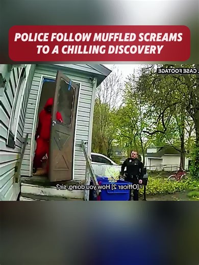 POLICE FOLLOW MUFFLED SCREAMS TO A CHILLING DISCOVERY #copsoftiktok #bodycamcops #police