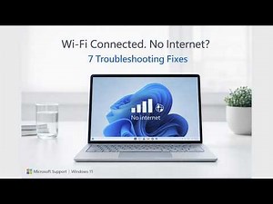 Wi-Fi Connected But No Internet? 7 troubleshooting Fixes (2026)