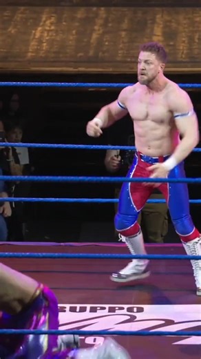 MAURIZIO MERLUZZO in the RUMBLE #siw #wrestling