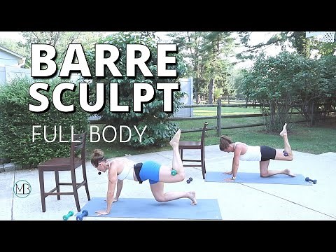 35 MIN Full Body Barre Sculpt Workout | Low Impact
