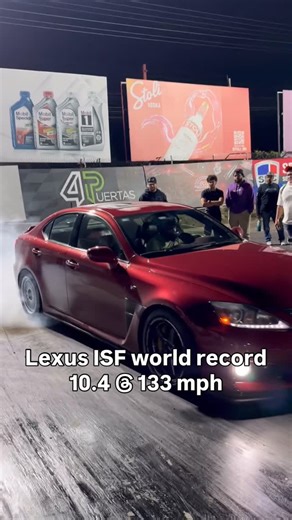 Reflash RD 🇩🇴 | 2008 Lexus ISF World Record RESET AGAIN 🔥 10.4s @ 133 mph 705 whp, STOCK motor & Transmission, STOCK ecu Tuned by yours truly @reflash.rd... | Instagram
