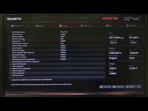 How To Manage DVMT Pre Allocated In Gigabyte Eagle Series Motherboard