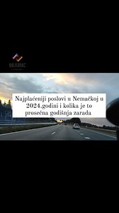 14K views · 142 reactions | Najbolje plaćeni poslovi u Nemačkoj 2024....