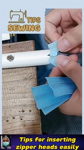 487K views · 6.2K reactions | Tips for inserting zipper heads easily #sewing #tailor #reels | Sewing Tips | Facebook