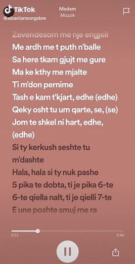 Madam - mozzik #mozzi #fy #fypシ #fypシ゚viral #viral #albanianson