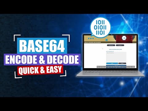 How to Encode and Decode Using Base64 | 💻 Free Online Tool | Base64 Encoding/Decoding 🔥