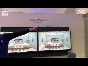 ISE 2024: Cisco Demos Cisco Room Kit EQX Using Camera and Audio Intelligence for Cinematic Meetings