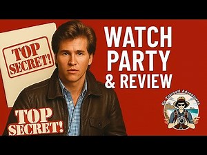 Top Secret!" (1984) Watch Party & Review | Hilarious 80s Spy Spoof Revisited! #movie