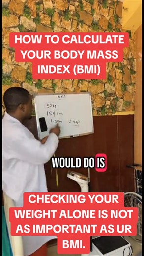 176K views · 2.6K reactions | How to calculate your BMI (body mass index) #bodymassindex #BMI #BMIcalculation #nurses #fyp #doctors #hospitals #weight #height #fypシ #followersreelsfypシ゚viralシfypシ゚viralシal #highlight #viralreelsシ | Kolawole Matthew | Facebook