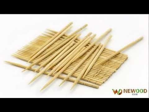 Bamboo Toothpick Making Machines Video | Bamboo Toothpick Making Factory | Whole Process