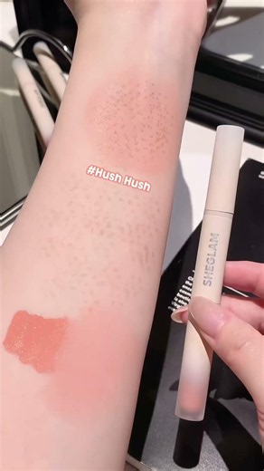 Natural-looking freckles with a hint of pink glow 😍✨ ID: 477024703