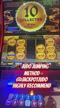 THIS STRATEGY… WOW I Tried the Judo Jumping Method… and THIS Happened 😳 #casino #slots #gamble