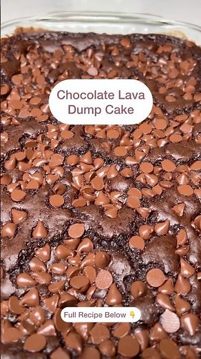 Chocolate Lava Dump Cake
