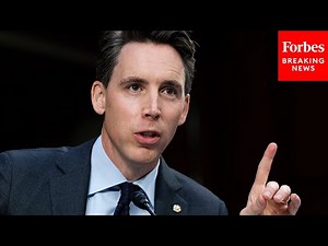 'Ripping Off Consumers': Josh Hawley Tears Into Pharmaceutical Companies Over Drug Shortages