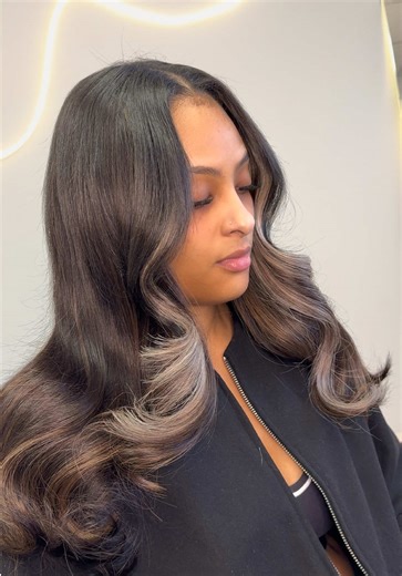 Stunning 3-Colored Sew-In Hairstyles