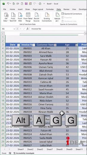Hide & Unhide Columns in Excel Instantly | Excel Grouping Shortcut | Hide Excel Column in One Click