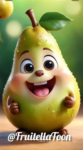Cute Pear Dance Animation 🍐 Funny Pear Moves