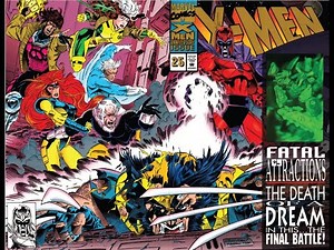 Magneto Rips Out Wolverine's Adamantium! X-Men 25, Fabian Nicieza & Andy Kubert, Marvel Comics, 1993