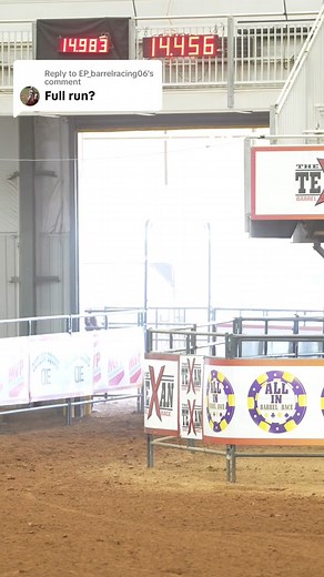 Replying to @EP_barrelracing06 section 1 round 2, 16th in the 1D at The Texan with a 14.7! #StreakinLilWayne #baileyfowler #nikkiburnsphotography #eirenvanhorn #vanhornleather #bfbarrelracing #bfbarrelhorses #godisgood #fypシ #thetexanbarrelrace #stallion