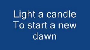 LIGHT A CANDLE Lyrics - DANIEL O'DONNELL | eLyrics.net