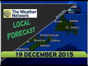The Weather Network Local Forecast - 19 December 2015