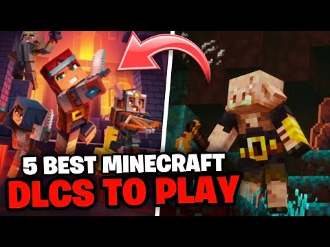 5 BEST MINECRAFT DLCS TO PLAY IN 2025! (1080P HD)