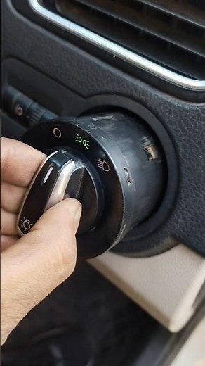 How to remove a Headlight Switch in Volkswagen🤔💯. #automobile #shortsviral #shorts #therearhub