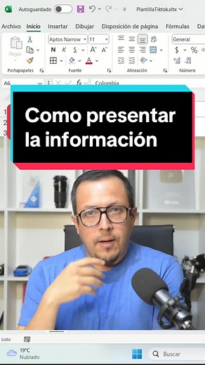 Presenta así tus informes en #excel recuerda que #loaprendientiktok con #elingefrancisco #aprendeentiktok
