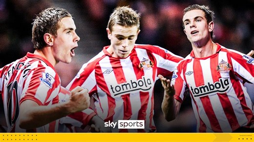 Jordan Henderson's Premier League goals for Sunderland