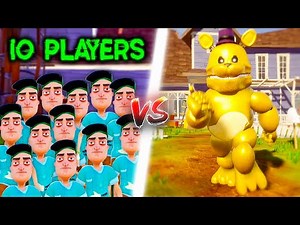 FAST Fredbear + 10 Idiots = Pure Chaos 😭