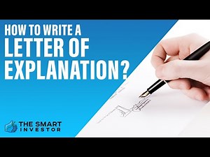 How To Write A Letter Of Explanation?