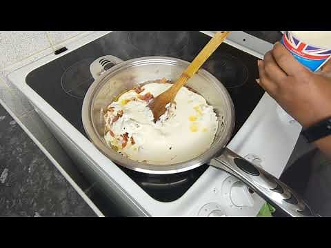 How I made my Fresh double cream recipe 😋😋