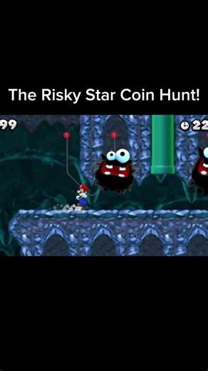 Find The Secret Path Lead To Star Coin! #mario #nintendo #retrogaming