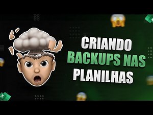 Criando backups para suas planilhas no Excel