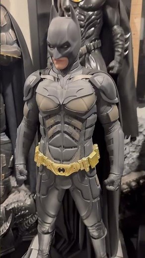 All the FILM BATMANs in STATUE FORM!