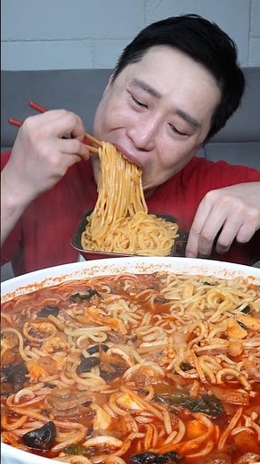 불향 가득 짬뽕 8인분 먹방 면상호