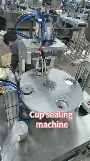 Automatic Cup Sealing Machine | Cup Filling & Sealing Solution