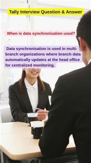 : When is data synchronisation used?