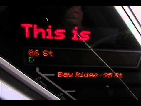 R160 (R) Train 86th St S79 SBS+ Transfer Announcement