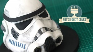 37K views · 728 reactions | In readiness for May the Fourth here is is a cake decorating tutorial to show you how to make a 3D Star Wars Stormtrooper helmet cake. #starwars #maytheforcebewithyou #cake #stormtrooper | Zoe's Fancy Cakes | Facebook